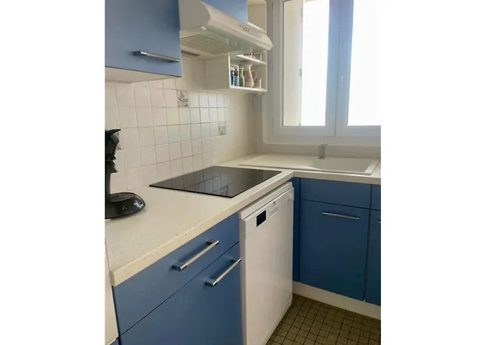 Lumineux Avec Balcon Face Mer, Ideal Jusqu'a 5 Personnes - Fr-1-323-298 생장드몽